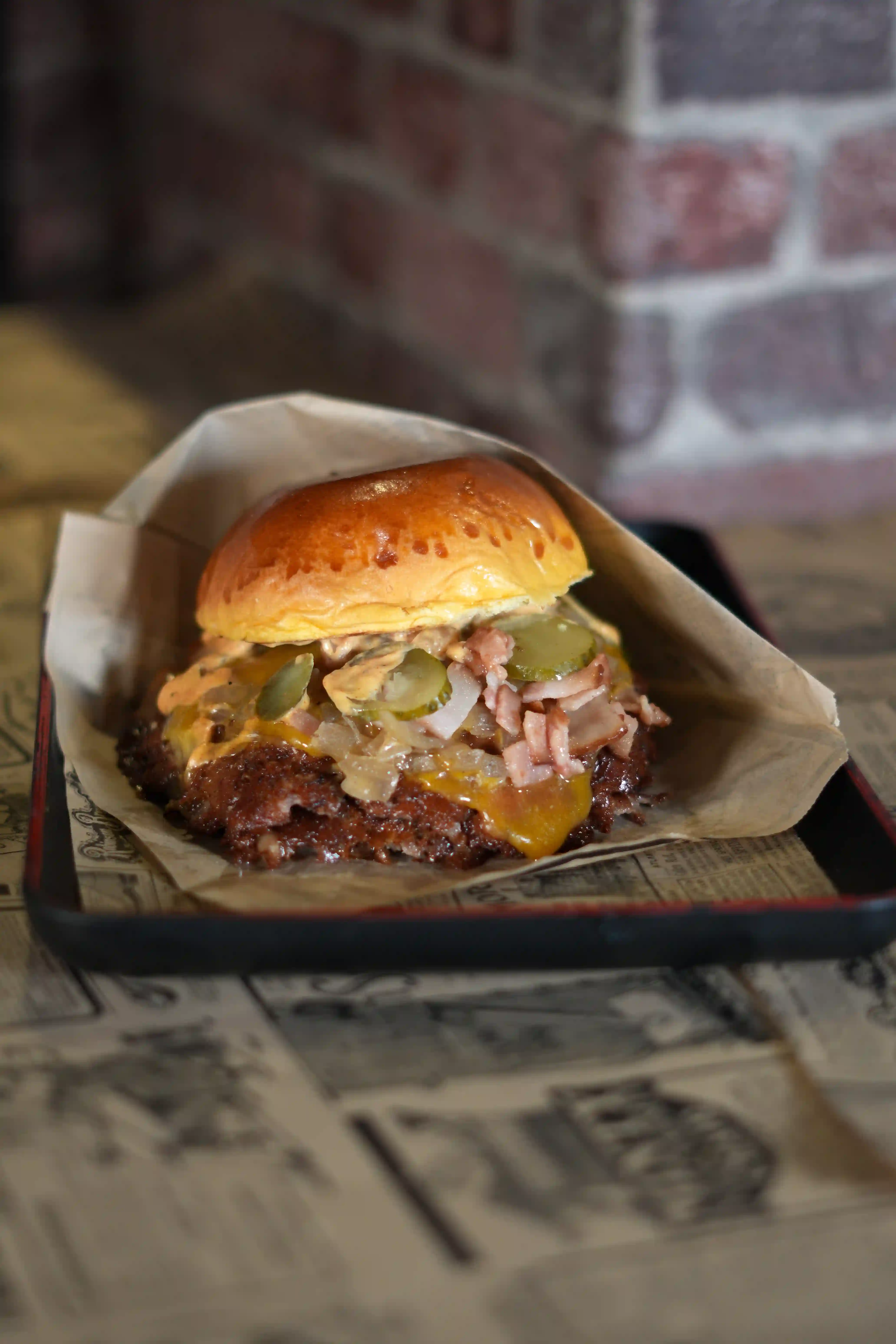 Hamburguesa Triple Smash Vinuesa